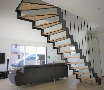 Image de L'Escalier Métal: Design et sur mesure, métal et bois